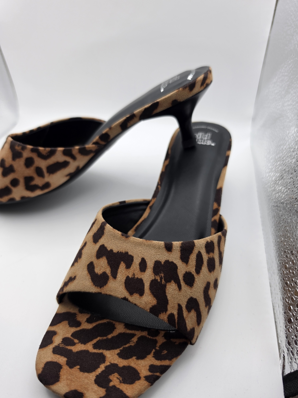 Wild Fable Leopard Print Slide Sandals - Brown - Picture 5 of 8